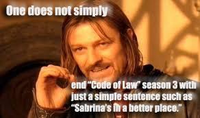 Tanat83's tweet image. Even Boromir from LOTR agrees with me on the distasteful ending to #codeoflawch5 ... read on &amp;amp; enjoy