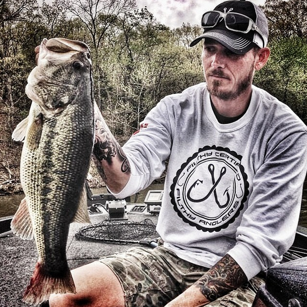 filthyanglers's tweet photo. Backing up his filthy tattoo with a nice 7lb bass. #CertifiedFilthy for life! #largemouth #tattoo #filthyanglers http://t.co/ZbetGFRg8I