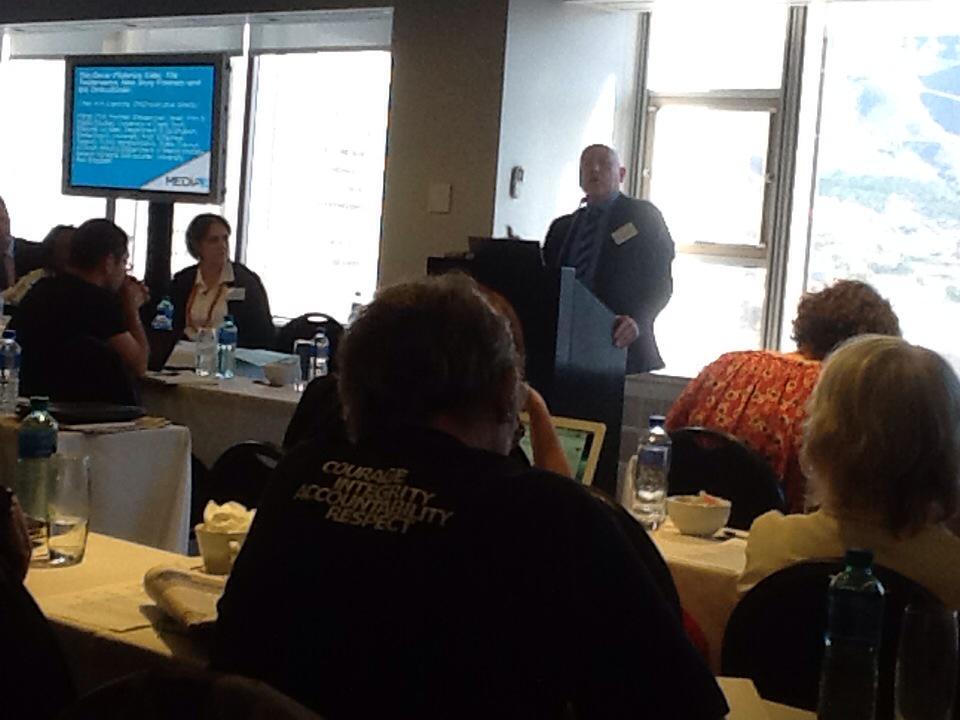 #ONO2015 Wasserman:  media focused too much on the Pistorius trial, neglected fundamental questions as social justice