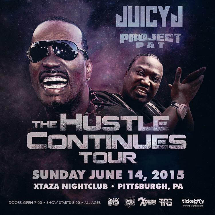 Xtazapgh's tweet photo. JUST ANNOUNCED: Juicy J, Xtaza Nightclub 

6/14/15 http://t.co/SgjJxuXANX