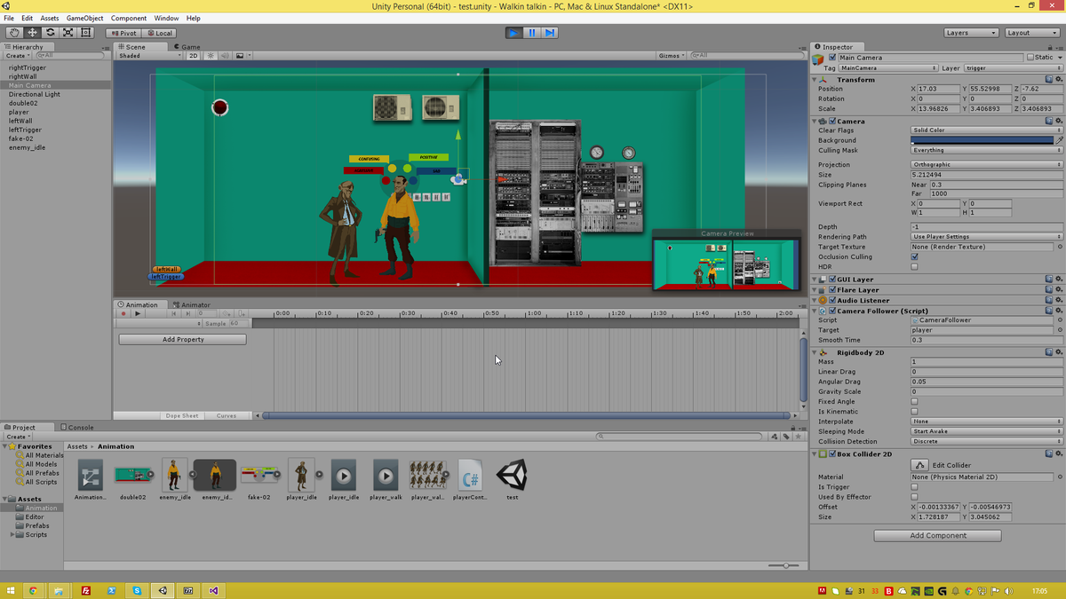 justthestudio's tweet photo. We've wasted a lot of time, but it's finally starting to look like a game!
#LDJAM #WalkinTalkin http://t.co/6v4M5OiNq9