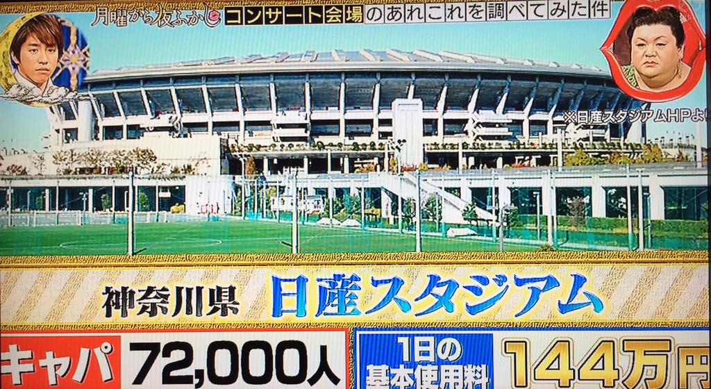 J みく コンサート会場のキャパと1日の使用量 横浜の日産スタジアム キャパは700人ですごく広いのに基本仕様料が144万円って意外に安い 京セラドーム1400万円って 高いのね Http T Co Rtkbwsts3k