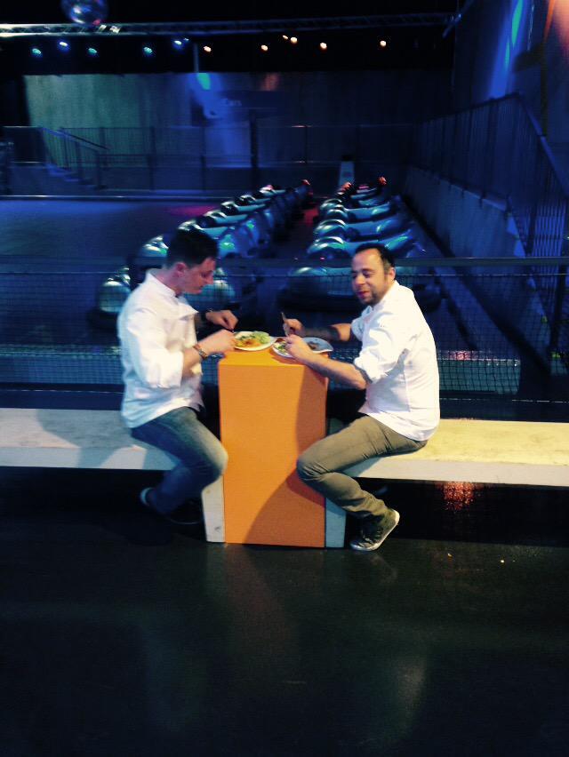 Personeelseten #JREcongress15 😀😀<a href="/lsmallegange/">Laurent Smallegange</a> <a href="/AndreGerrits/">'t Amsterdammertje</a>