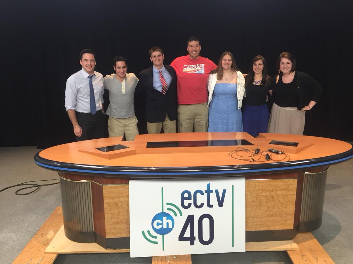 TimKelchner's tweet photo. Good times with the @ectv40 crew! Expecting GREAT things from this group of talented #FutureJournalists #ProudAlumnus http://t.co/dMJKyGnEZC