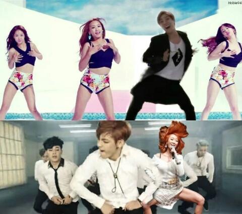 V_KookMin's tweet photo. When BTS and Sistar change their members. 🌸
.
.
.
JHOPE - SISTAR
HYORIN - BTS
#jhope #bts #hyorin #sistar #btsbegin http://t.co/2TDqXzsV3v
