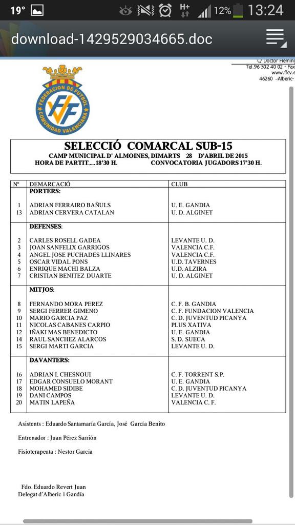 CDJPicanya's tweet photo. Mario y Mohamed del Cadete B convocados con la Selección Valenciana Comarcal Sub-15. @FederacionFFCV ¡¡Enhorabuena!! http://t.co/XPZbL9CZ07