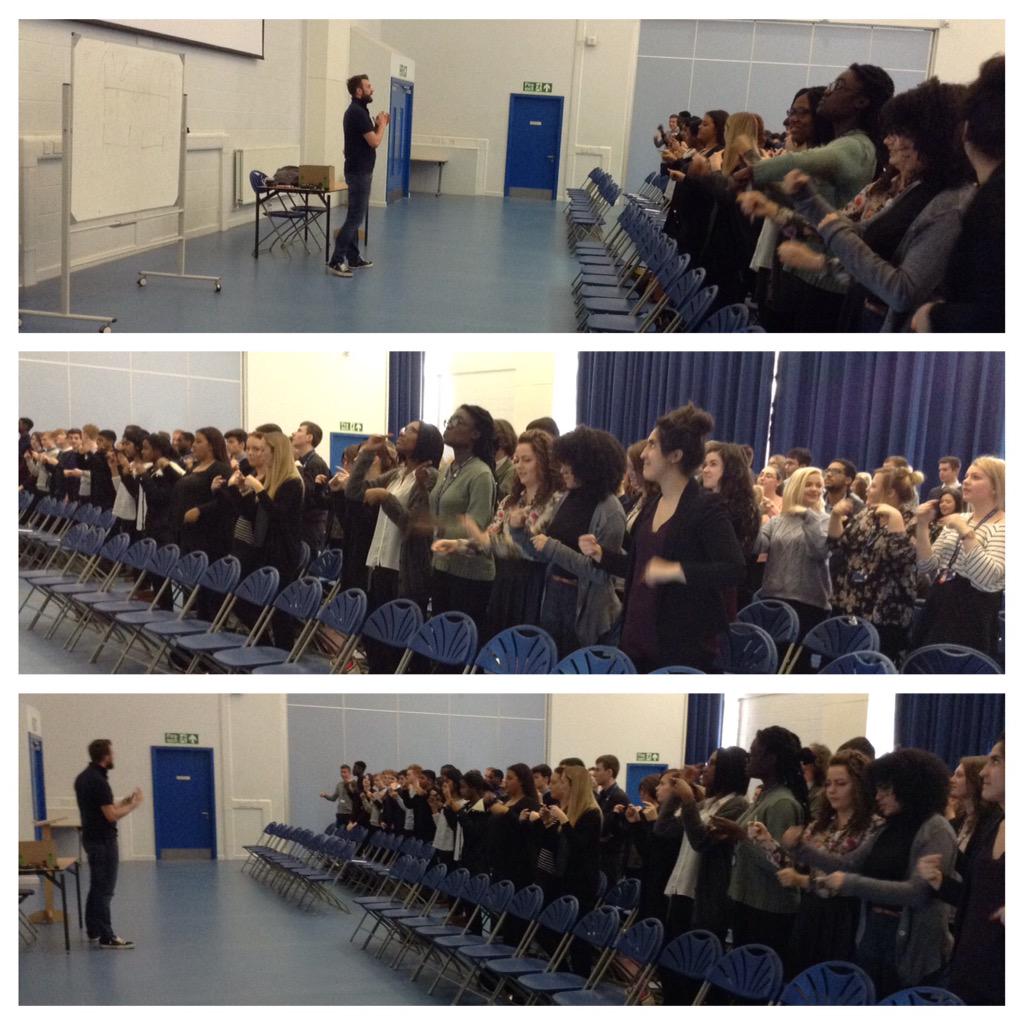 tdsthinkpost16's tweet photo. @ukelevate are with us again today.  A seminar on memory and mnemonics! Colin with our Year 12's http://t.co/CHzvvn1kxX