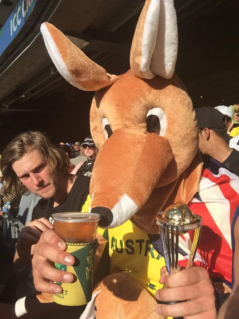 Toysy18's tweet photo. A few favourites from #CWC15 #CWC15Final @cricketworldcup @CricketAus @LarryLeprechau @PapareBandMelbo http://t.co/OHsV6UbBb3