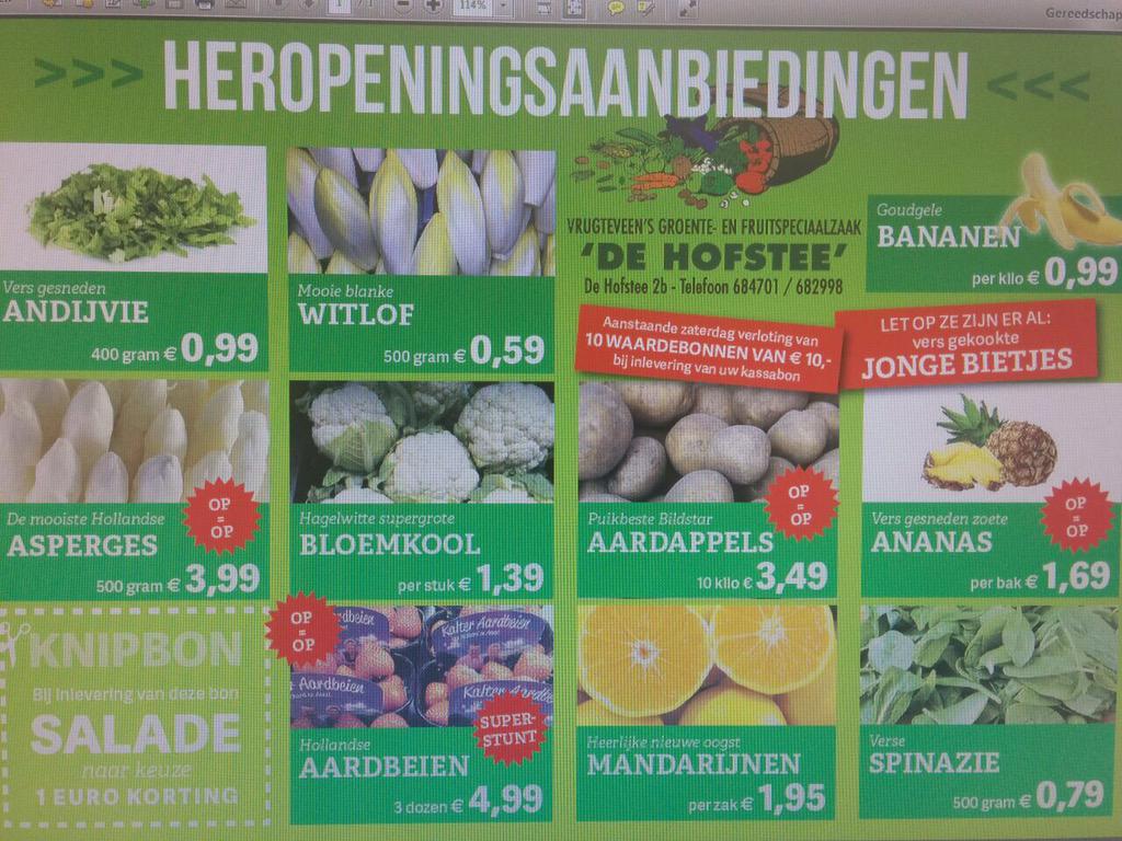 Rt dit bericht en maak kans op een waardebon van 10 euro!
(Let op heerlijke proeverijen in onze vernieuwde winkel) rt