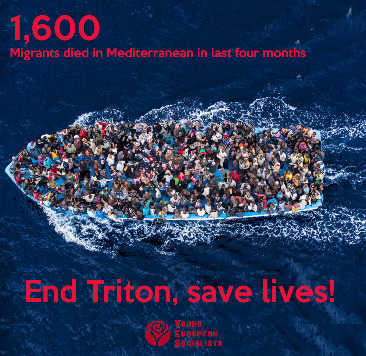 YESocialists's tweet photo. People seeking safety are continuing to perish at sea. This needs to stop NOW! #EndTritonSaveLives http://t.co/Lg78nSNPLP