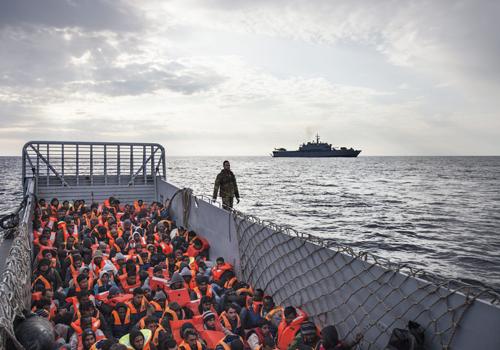 IMOHQ's tweet photo. IMO Secretary-General calls for coordinated efforts to safeguard migrants: http://t.co/p5X7bxuP6S (Photo:UNHCR 2014) http://t.co/j90bEO6r9y