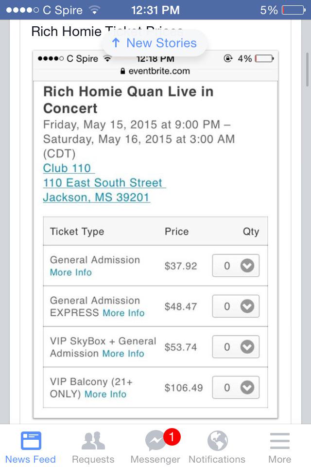 Itz_RealFunny's tweet photo. @RichHomieQuan LIVE MAY,15TH JACKSON,MS #CLUB110 @GreenBucketEnt @amsmusicsouth @Maurice_Leggo http://t.co/74jNzd9lIW