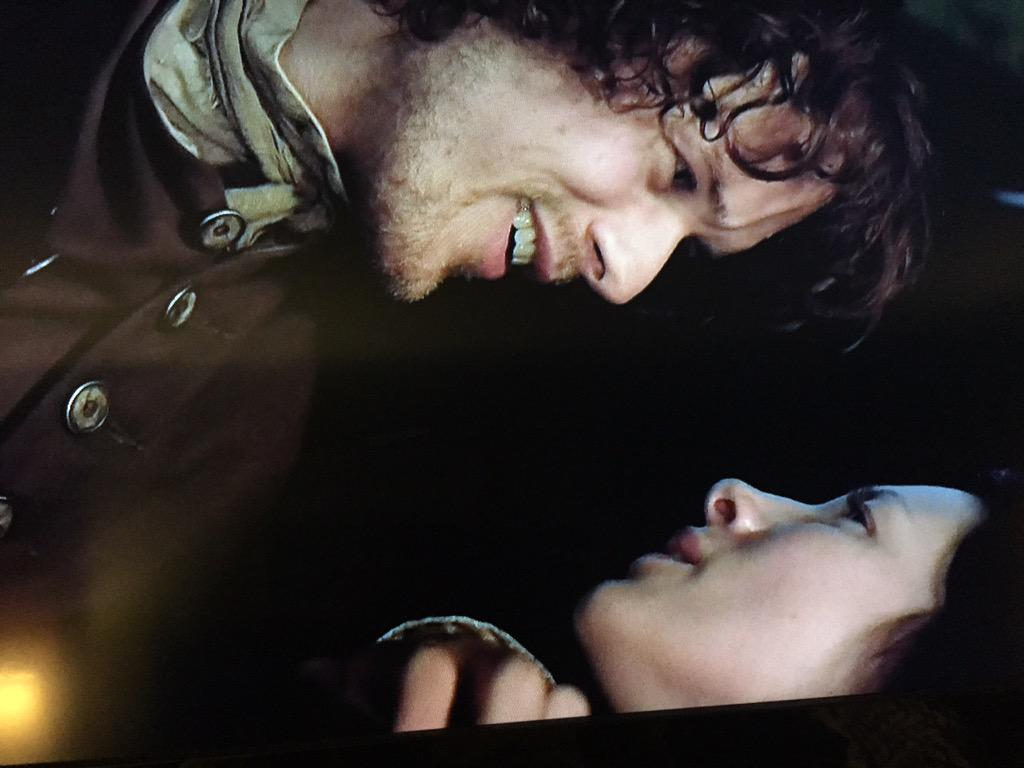 SonnyandBrenda's tweet photo. Hot, sensual, loving and completely Jamie & Claire #OutanderTrial http://t.co/cac8nKymua
