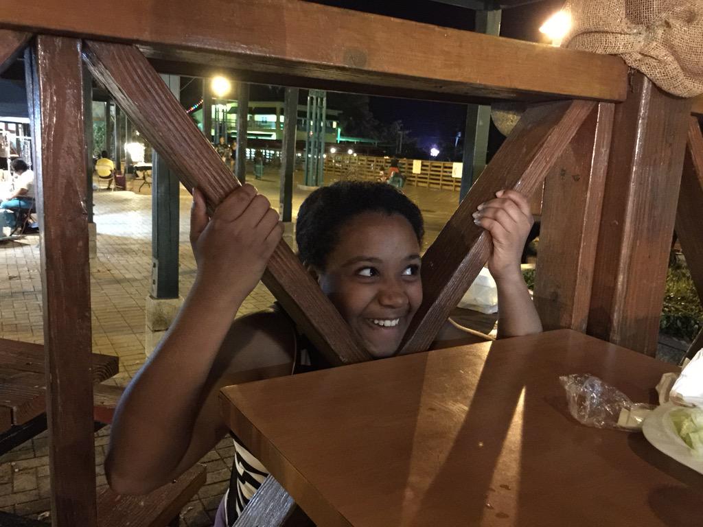 FMAcares's tweet photo. A la Guancha for dinner last night #fmapr http://t.co/FJJswZAqIk