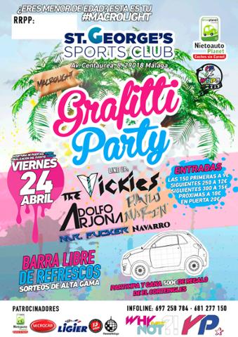 WhyNottheParty's tweet photo. La mayor #Macrolight en #Málaga 'Grafitti Party' Tus entradas en Plaza Uncibay 8, Local 8 #Light
Info: 951 768 092 http://t.co/7SCvQFh6sP