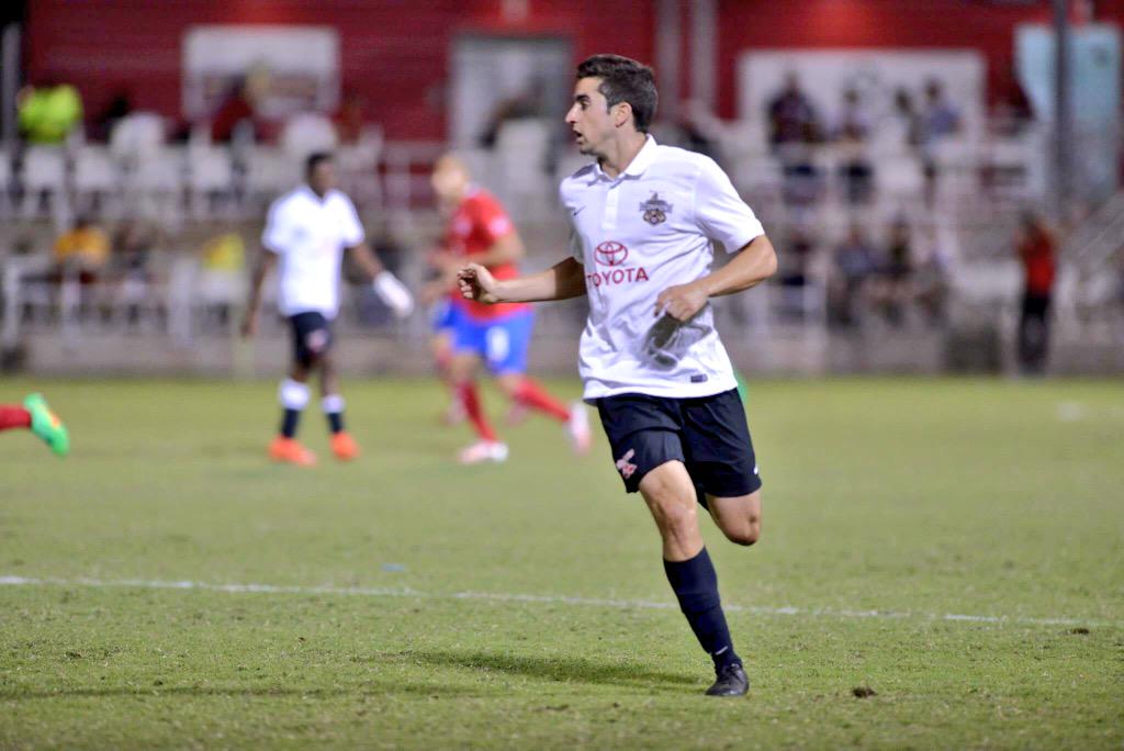 CharlotteMSoc's tweet photo. Our own @Tyler10Gibson doing big things @SAScorpions #charlottesoccer http://t.co/1WcvU7G35S