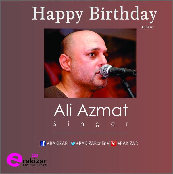 Happy Birthday Ali Azmat        