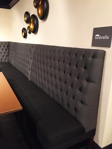 Sunbrella's tweet photo. Stop by the new hospitality area in the @KincaidFurn46 showroom featuring Sunbrella fabrics.#hpmkt http://t.co/c8yPDAHri1
