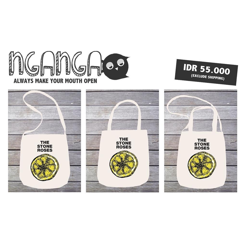 [Pre-Order] Nganga Canvas Bag "Stone Roses" (20April-5 May,2015) only IDR 55.000. Order now!