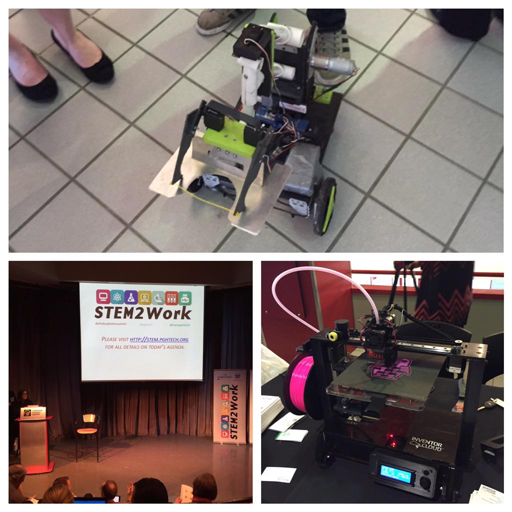 bchoike14's tweet image. Busy Monday with @GatesmanDave at the @pghtech #stem2work conference at the @CarnegieSciCtr