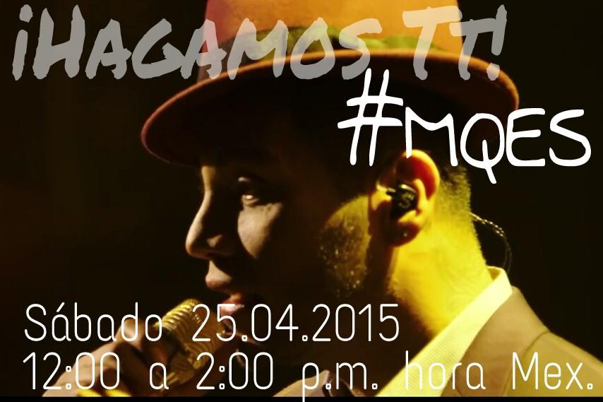 SamoChiquitas's tweet photo. ¡Hey! Hagamos TT #MQES y que todo mundo se entere del nuevo disco de @SAMOALLSTAR. Únete y pasa la voz. RT http://t.co/H8ZNZXDq0y