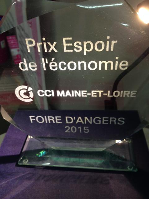 La société <a href="/Ramonetou1/">Ramonetou</a>, membre du #ClubBusiness, prix espoir de l'économie à la #foire #Angers 2015