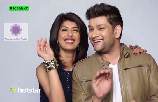 simplyaishwarya's tweet photo. #Pic03 ~ @ashsakhuja and @rohitnag9 in the promo on #NachBaliye7 http://t.co/4KEvN552jt