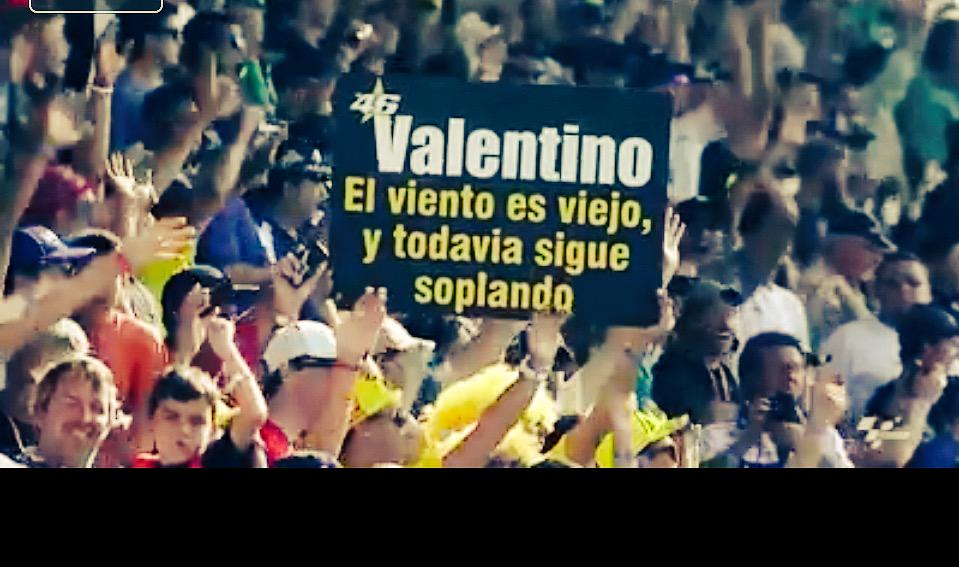 pype189's tweet photo. #46 #valentinorossi 
El viento es viejo, y todavía sigue soplando #VR46 http://t.co/1I0wqC28nD