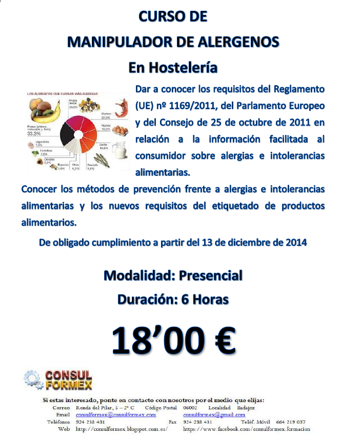 AECABadajoz's tweet photo. Infórmate en Consulformex para la mejor formación laboral
infórmate en R. del Pilar nº 5, 2º C
¡Plazas limitadas! http://t.co/isigwbzj5W