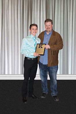 Congratulations to Anthony Tassone who received the Jack Geddes Memorial Award at Thunder Bay Kings banquet.