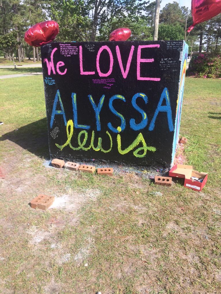 hkey13's tweet photo. You will be greatly missed Alyssa. http://t.co/jV8JNHEryV