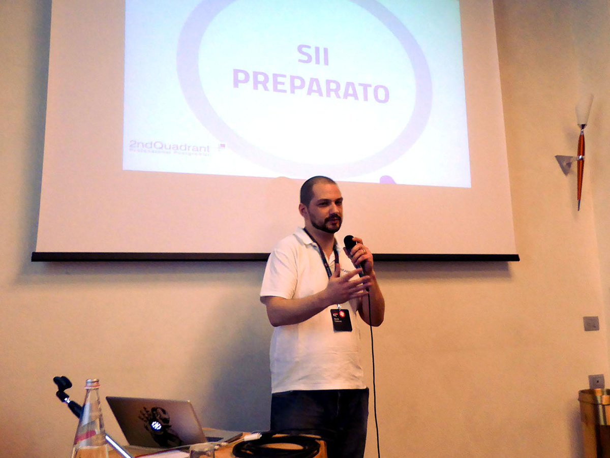 2ndquadrant_it's tweet photo. Un ringraziamento speciale a tutti gli organizzatori di #pycon6, un fantastico evento! Contate su di noi per il 2016! http://t.co/cFaWTV9fsM