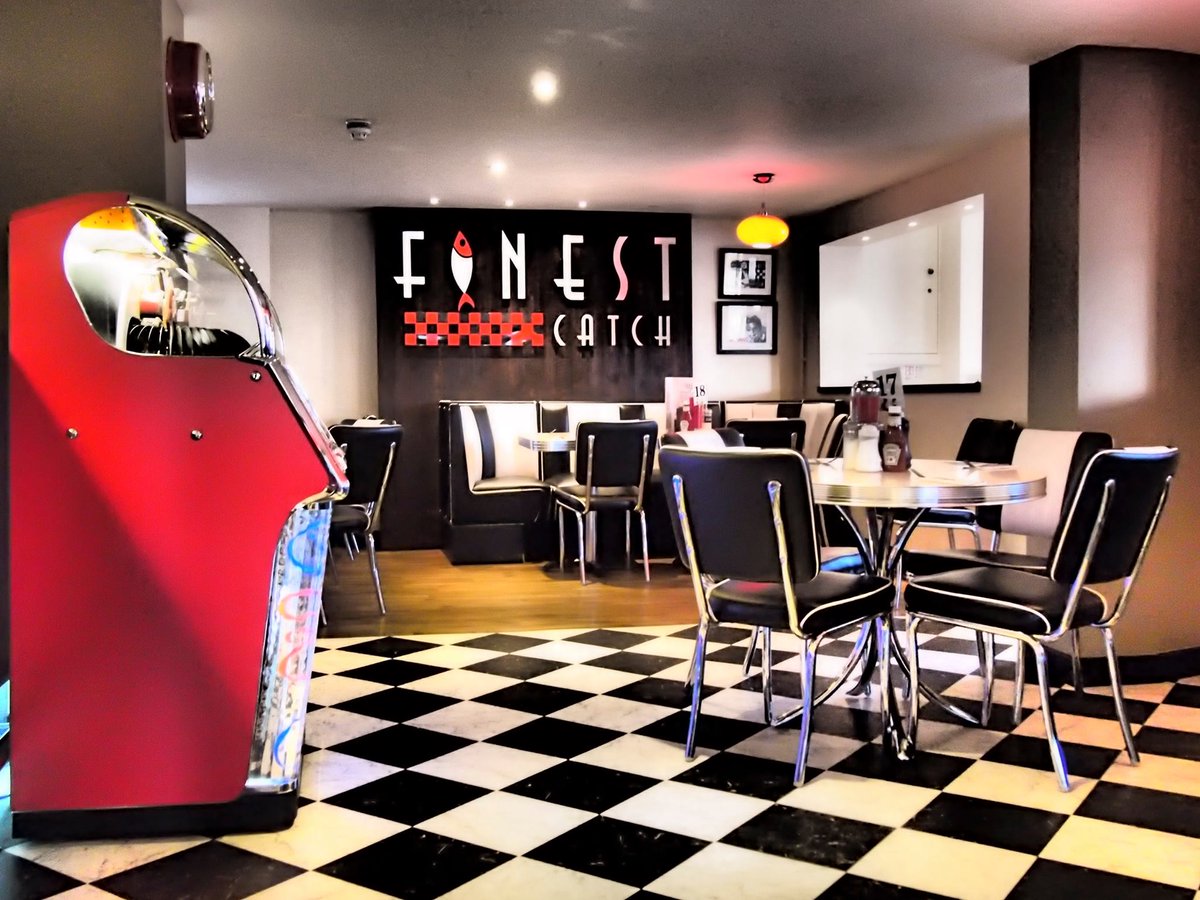 Finest Catch the home of fantastic fish and chips and much more.
#fishandchips #FinestCatch #Americandiner