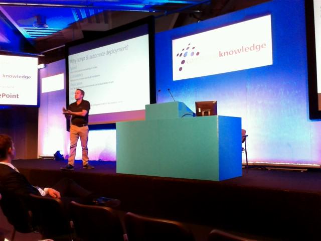 WonderLaura's tweet image. In @danholme session on #SharePoint 2013 Insanity Demystified at #EvoConf