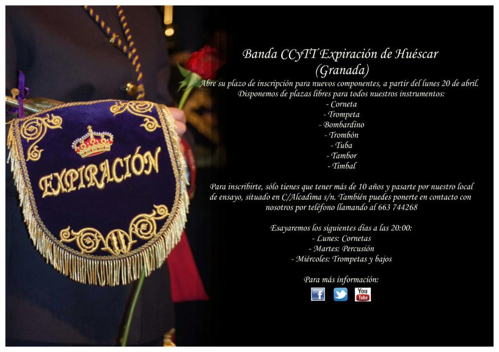 BccttExpiracion's tweet photo. Esta tarde a partir de las 20:00, se abre el plazo de inscripción en nuestras instalaciones (C/Alcadima s/n) http://t.co/a3bYK8x4N3