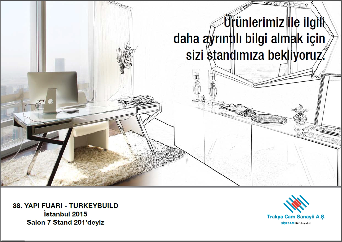Yapı sektörünün büyük buluşması 38.Yapı Fuarı - Turkeybuild İstanbul’daki standımıza herkesi bekleriz.