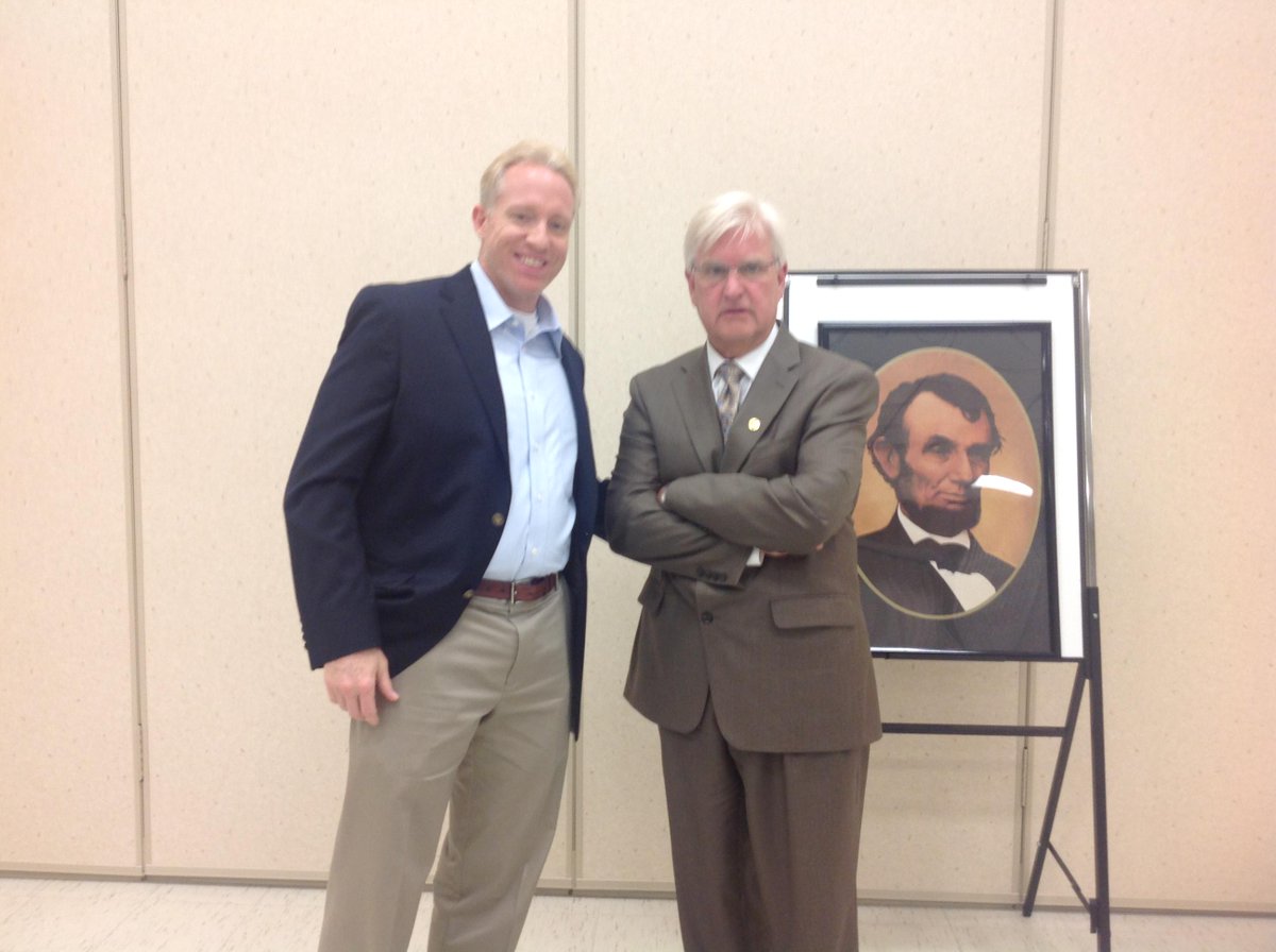 StateRepReg110's tweet photo. Enjoying an evening in Crawford County for the Lincoln Day Dinner http://t.co/6wGV6ttnST