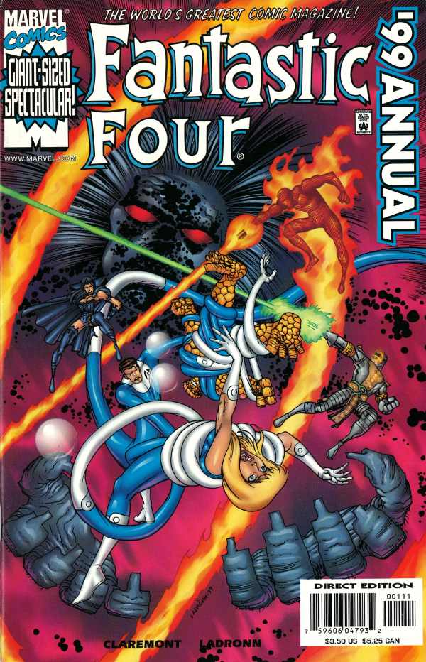 DailyComicbook's tweet photo. Fantastic Four Annual (Nov 1999) #Marvel #comics #FantasticFourTrailer #MrFantastic #TheThing #HumanTorch http://t.co/iwhE8OaTW8