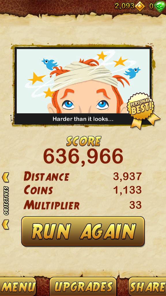 I got 636966 points while escaping from a Giant Demon Monkey. Beat that! bit.ly/TempleRun2Andr…