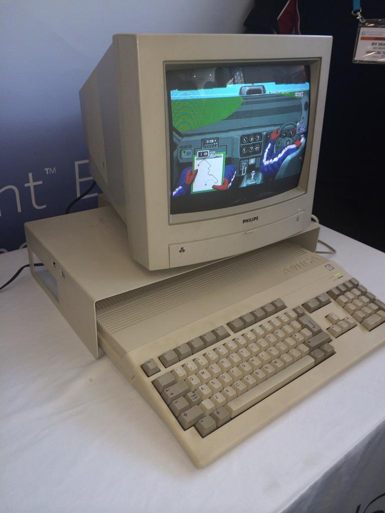 brettlonsdale's tweet image. Amiga 500 - RAC Rally anyone #EvoConf @lightningtools