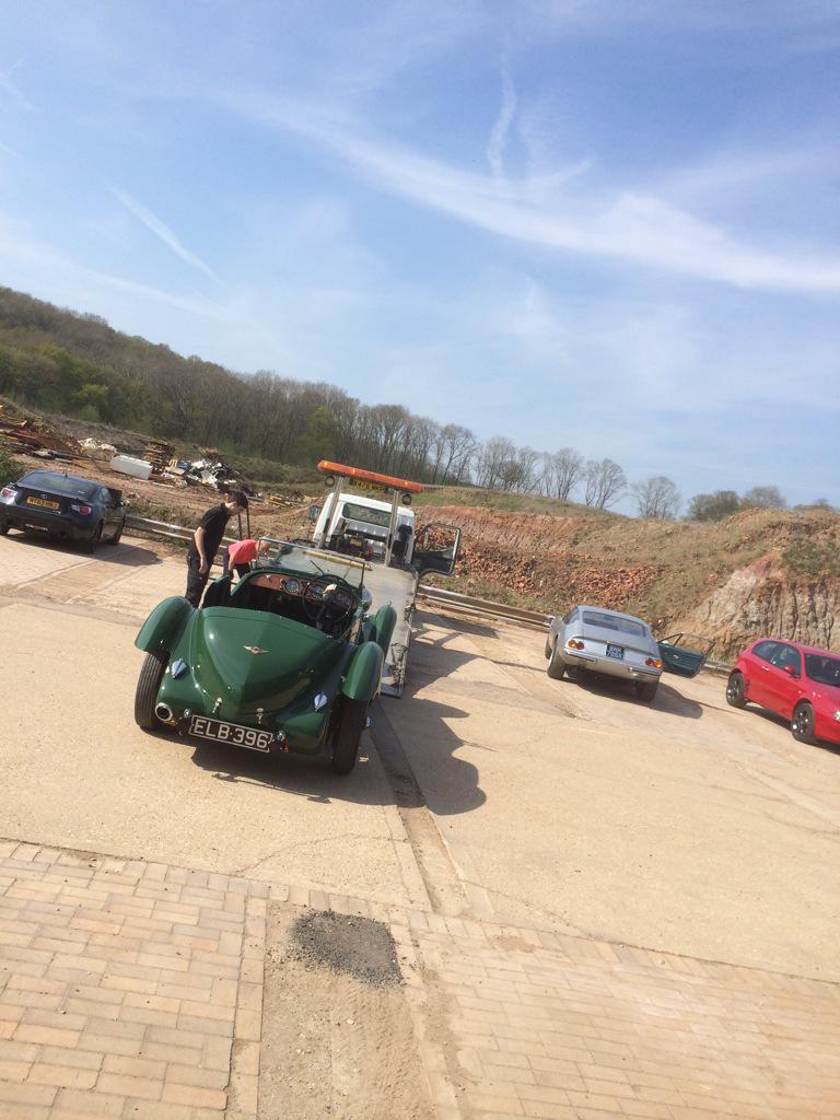 Some beautiful sights and sounds from next door #Ferrari #Lagonda <a href="/Coachtrimmers/">O'RourkeCoachtrimmer</a> #vintage #cars #Spectacular