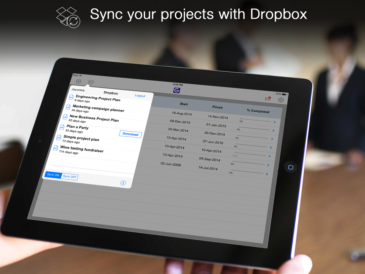 i2eC_apps's tweet photo. Sync your @project files to @Dropbox with the latest update to our Gantt Pro app http://t.co/GUvjASQtM6 http://t.co/EYjSDoSkgH
