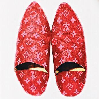 ABIR on X: Kicks of the day / Louis Vuitton babouches just cause