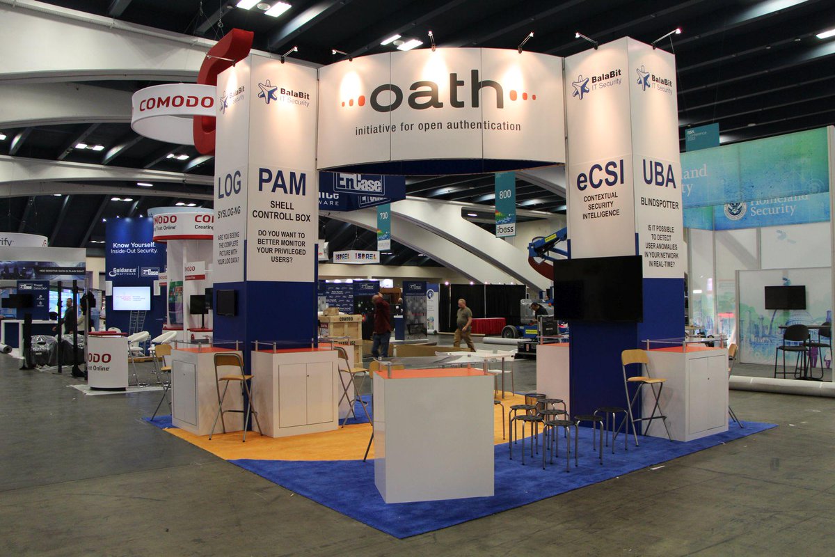 balabit's tweet photo. #RSAC BalaBit booth #S915 is ready #LogManagement #PrivilegedActivityMonitoring #UserBehaviorAnalytics http://t.co/yXkDlaJzC9