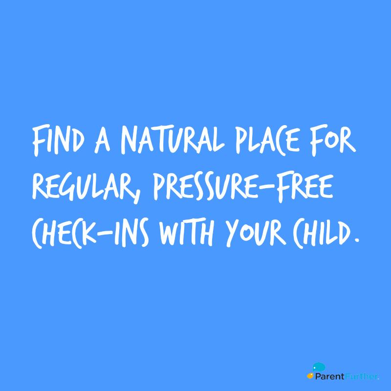 SearchInstitute's tweet photo. Some families find that conversation flows smoothly while traveling in the car, on a walk, or washing dishes. http://t.co/lSKLqitKAw