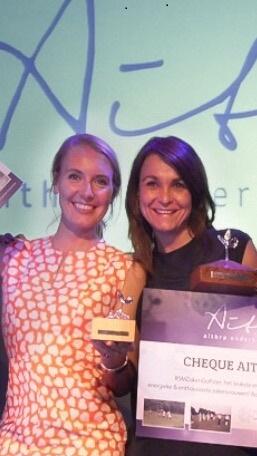 Samen met <a href="/FOuborg/">Florentine Ouborg</a>, winnares van de Belofte award! <a href="/StichtingAithra/">Stichting Aithra</a>