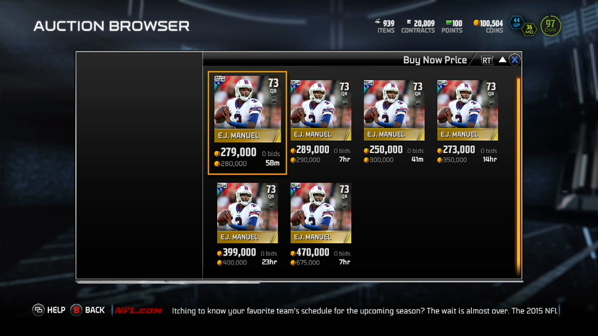 UTAuction's tweet photo. Got RTTP EJ Manuel #UTAuction http://t.co/sFHzwsWfKv