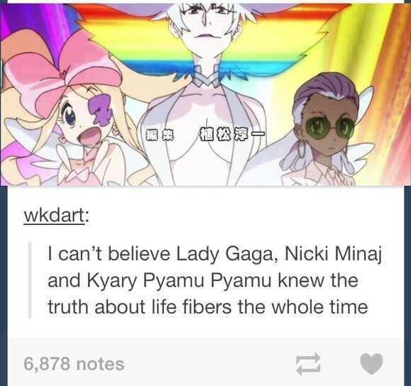 crispyyCalamity's tweet photo. TAGS- #anime #killlalkill #life #nicki #ladygaga http://t.co/tIvCIAJckt
