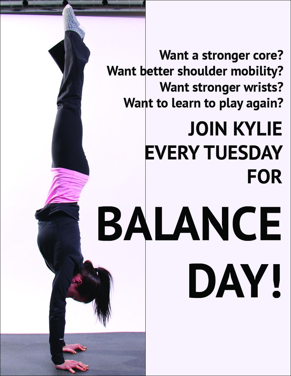 humanvers2's tweet image. Learn the progressions for doing things like handstands and cartwheels. Join Kylie every Tuesday for #balanceday #H2O