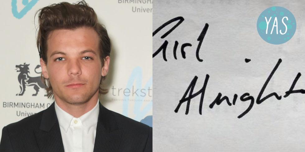 Sugarscape on X: These 'Girl Almighty' tatts in Louis' handwriting are  pretty bad ass, don't you reckon?    / X
